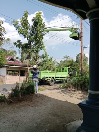 perbaikan lampu jalan pekon pekon balak 